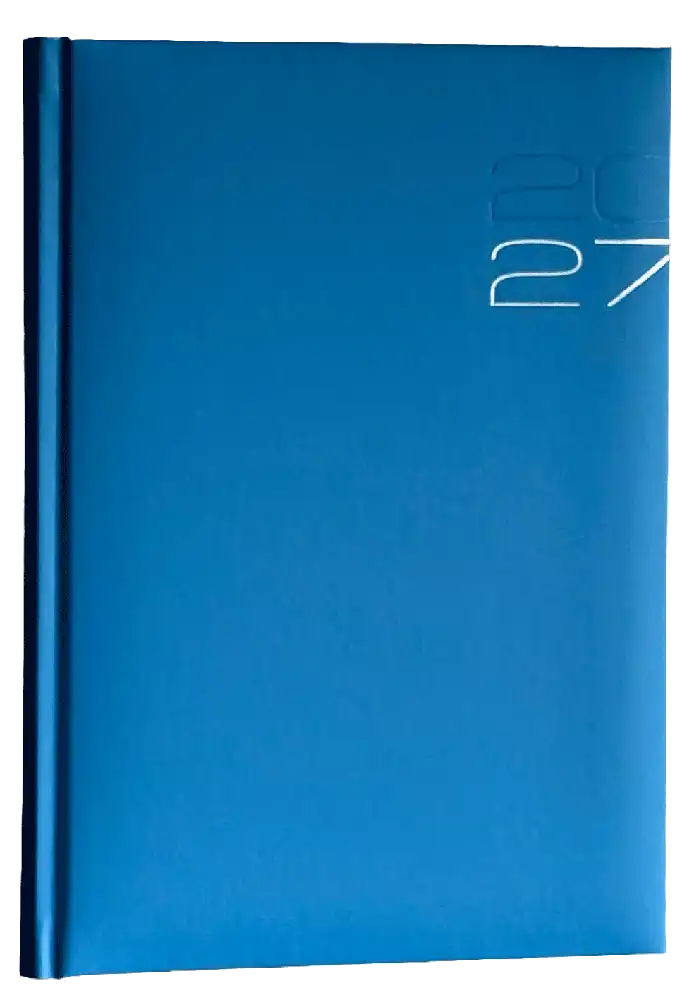 Business timer  2027 licht blauw