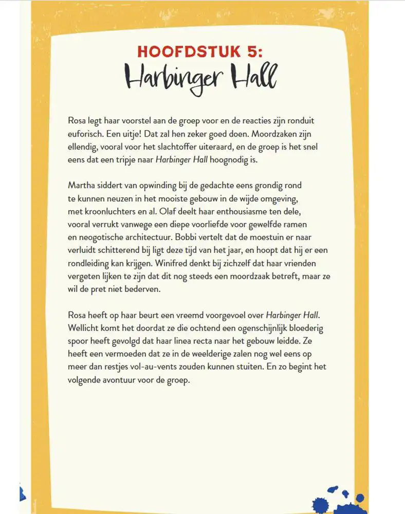 De Moordmysterie Puzzelclub 1 – Moord in het Dorp