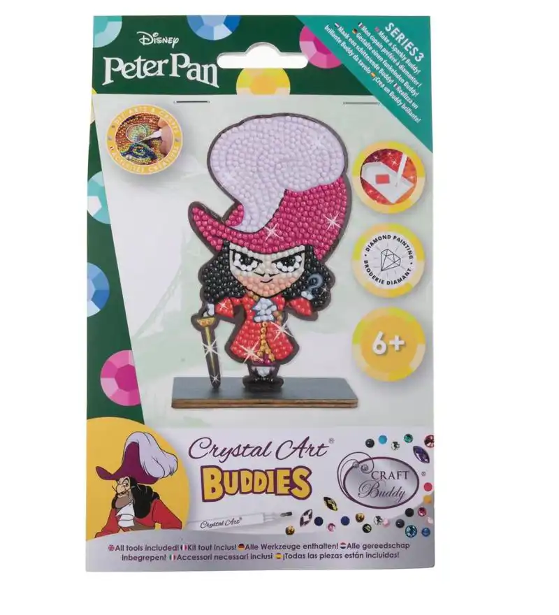 Crystal Art Buddy Captain Hook<br>