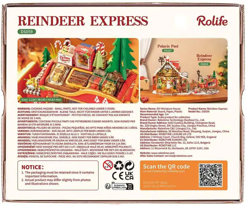 Rolife Reindeer Express