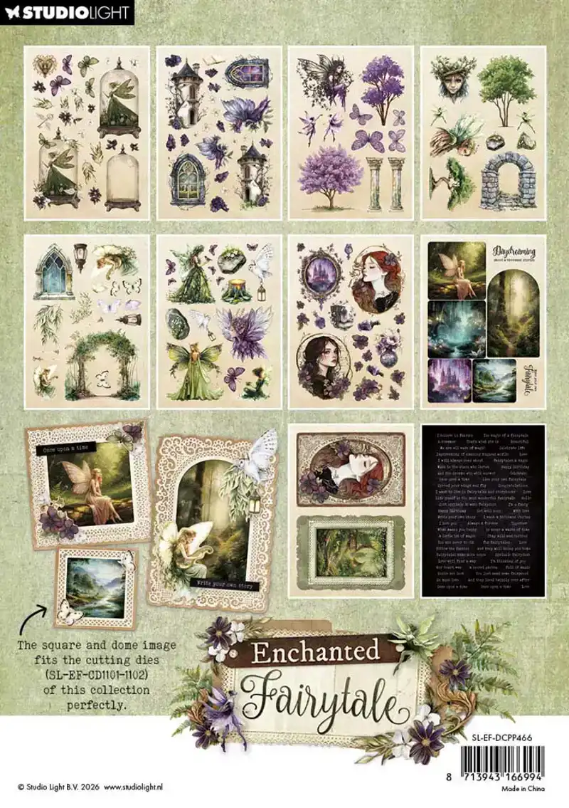 Enchanted Fairytale Die-Cut Paper Pad