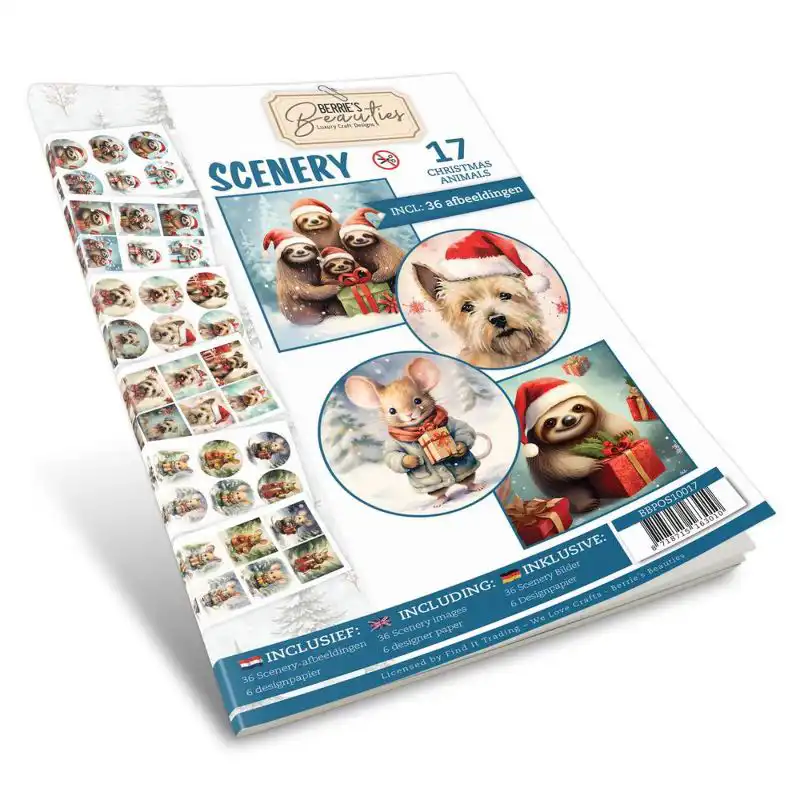 Push-Out Book Scenery 17 Winter Gnome Wonders