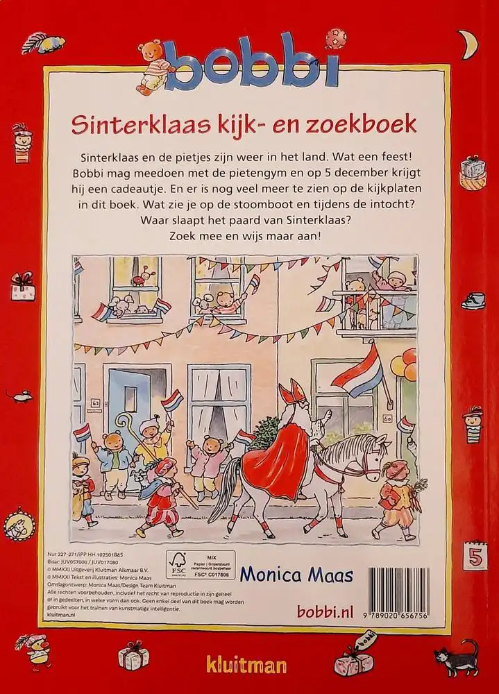 Bobbi Sinterklaas kijk en zoekboek