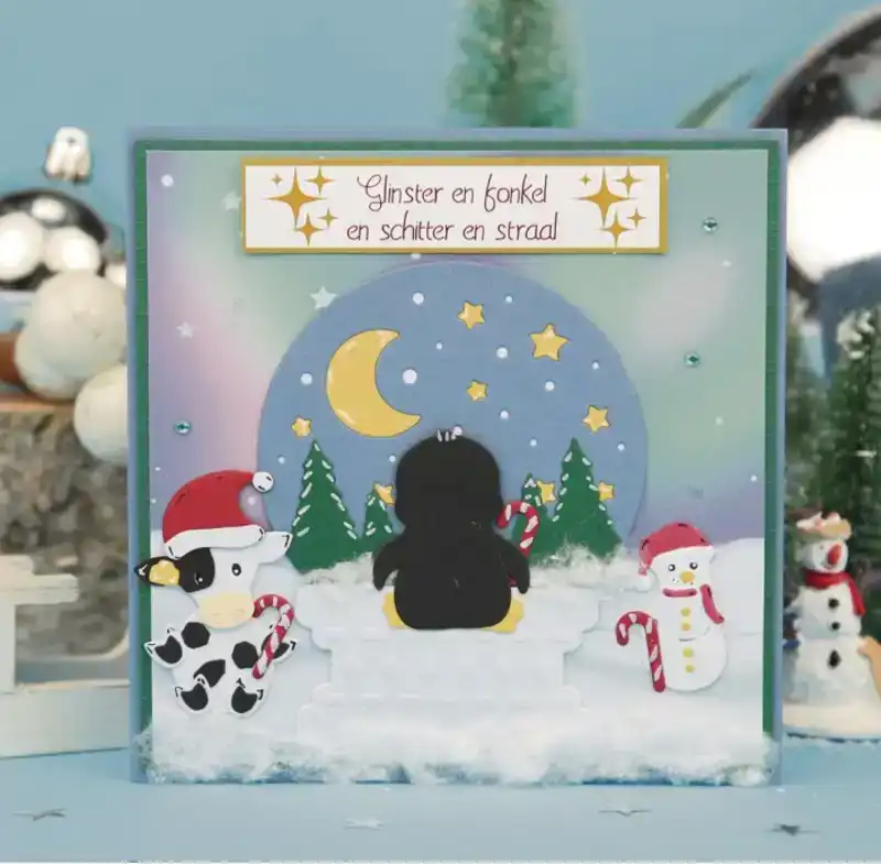 Designed by Anna Sentiment Sheet Happy Christmas 003