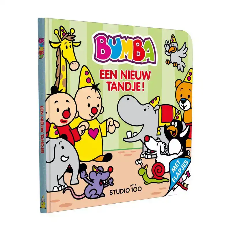 Bumba Kartonboek met flapjes Nieuw tandje