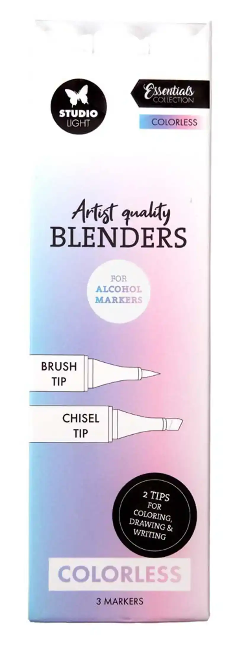 Alcohol markers 84 kleuren, 3 blends - Actiepakket