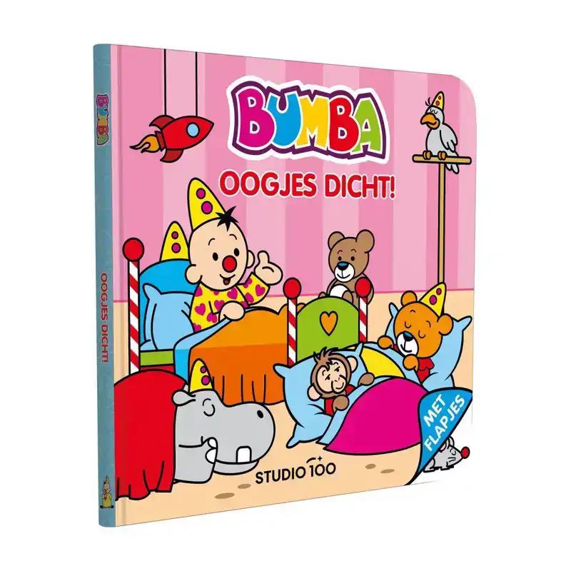 Bumba Kartonboek met flapjes Oogjes dicht