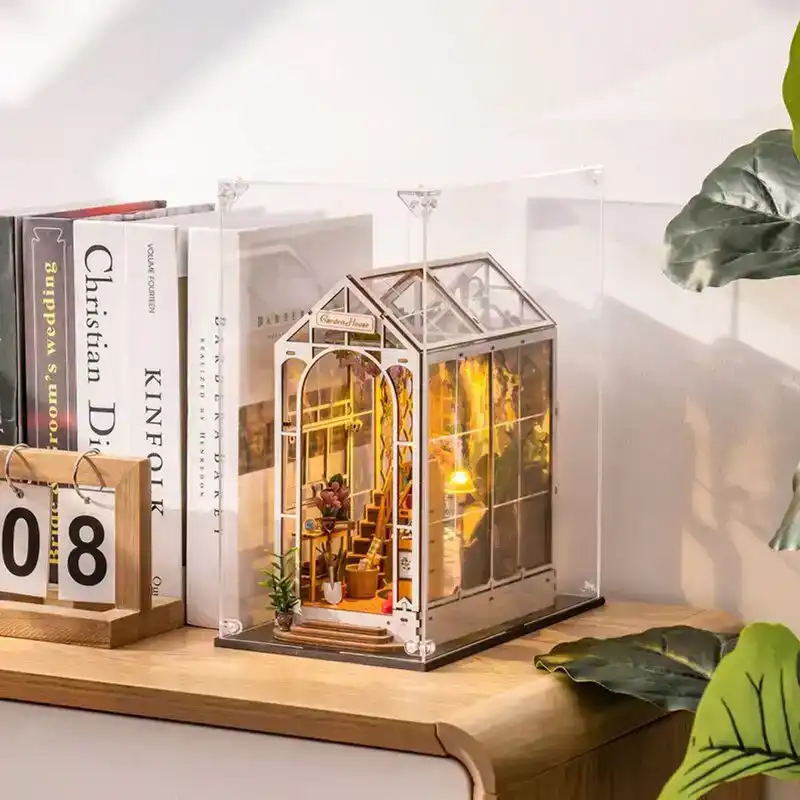 Robotime Dust Cover Display Case