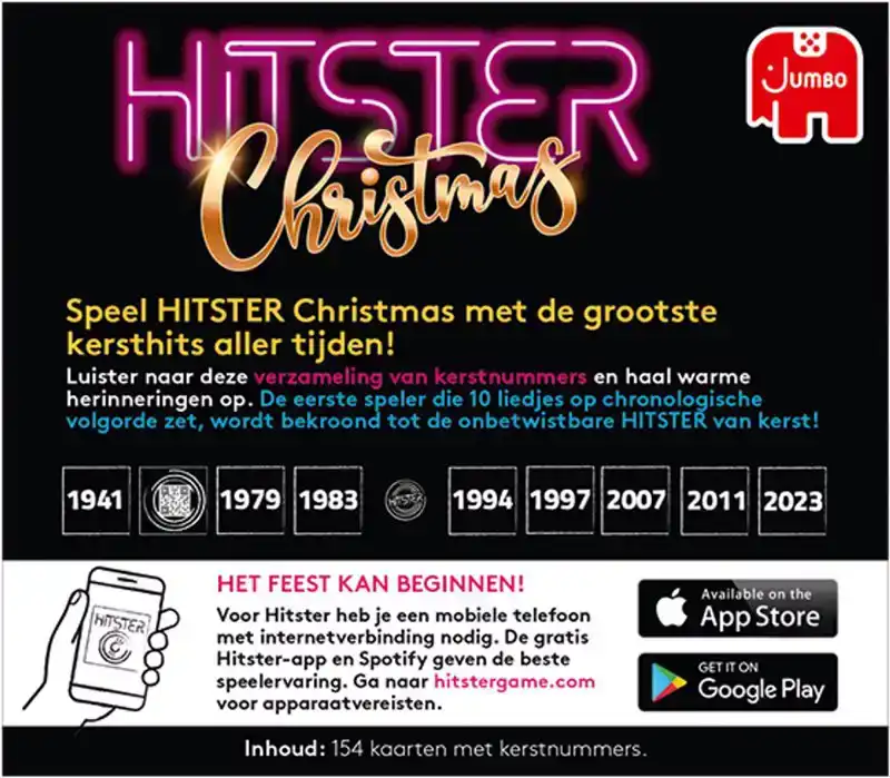 Hitster – Christmas - Uitbreidingsset voor Kerst