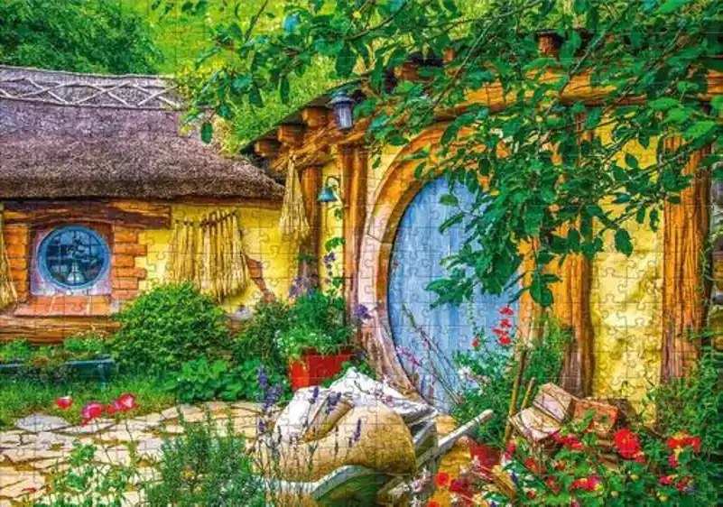 Legpuzzel Hobbit House New Zealand 500 stukjes