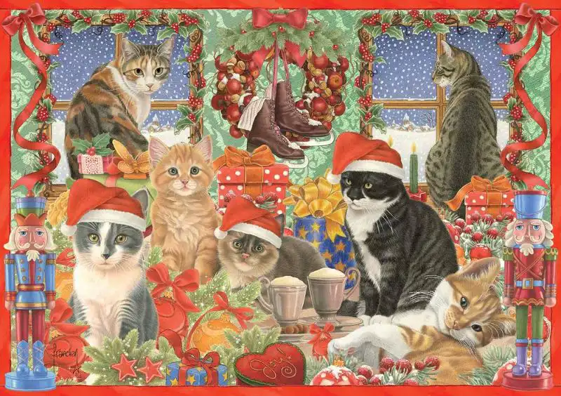 Legpuzzel Franciens Katten 1000 Stukjes