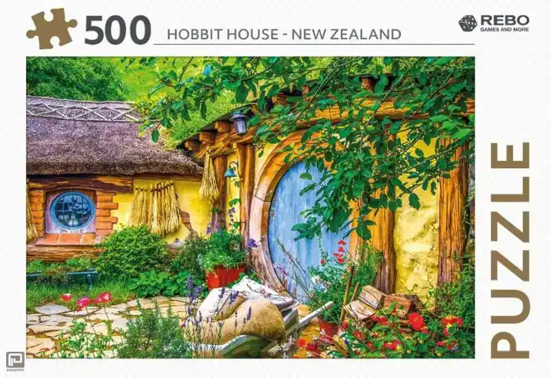 Legpuzzel Hobbit House New Zealand 500 stukjes