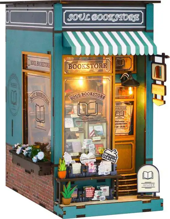 Book Nook Miniatuur Bouwpakket
