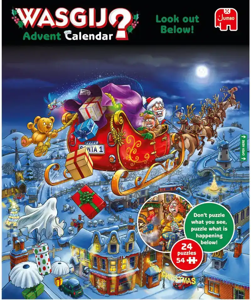 Wasgij Kerstmis Adventskalender - Rendier-ravage!