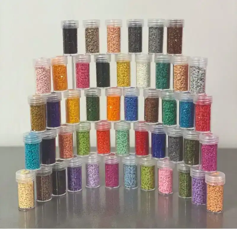 Dotty design 3D diamond painting gevulde opbergbox