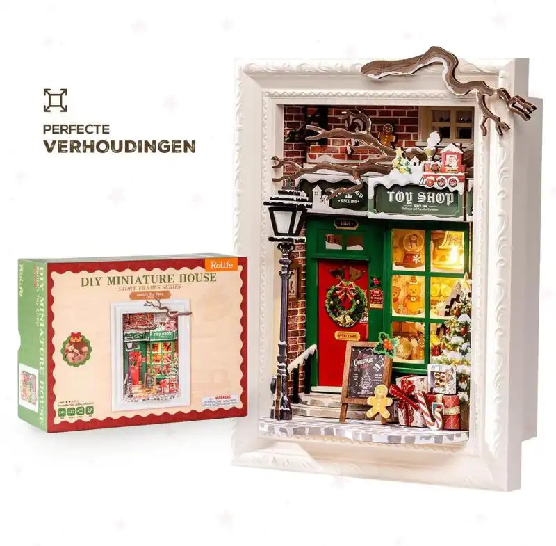 Robotime santa's toy shop DP006