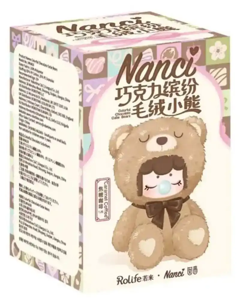 Nanci Colorful Chocolate Cutie Bear van Rolife
